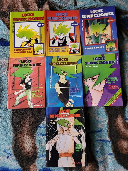 Locke Superczłowiek tomy 1-7, pl wydanie