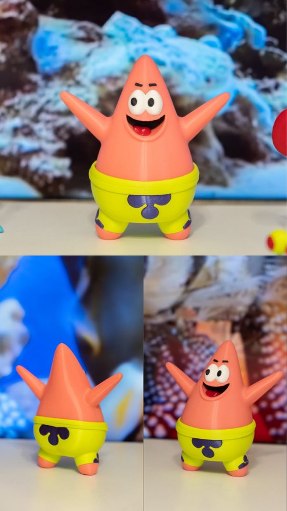 3D-фігурки «Губка Боб Квадратні Штани» Spongebob