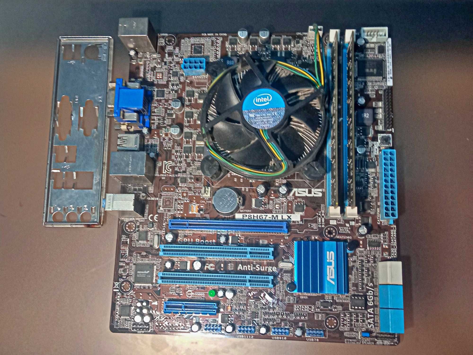 Збірка Intel Core i7-3770 3.4 Ghz - Asus P8H67-M LX - 16GB DDR3