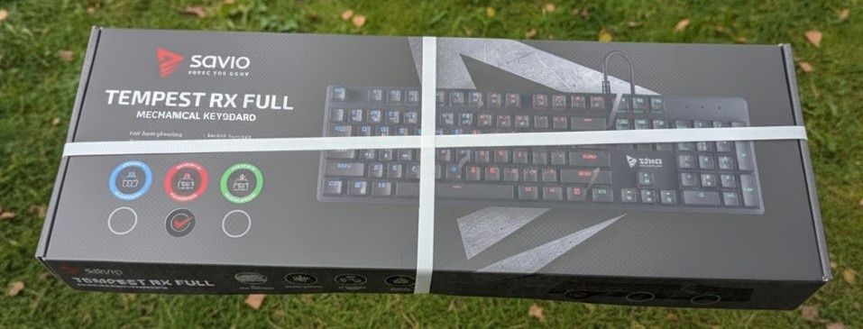 Klawiatura mechaniczna Tempest RX nowa Full