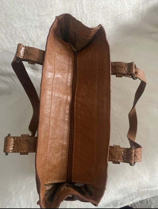 Torba skorzana damska