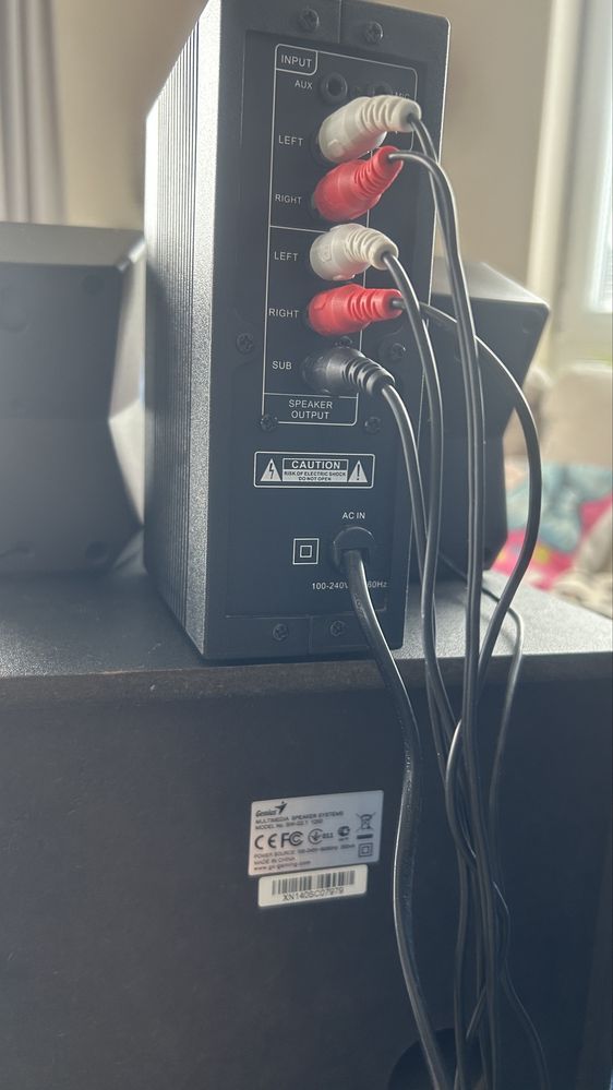 Głośniki do komputera GX gaming Genius SW-G2.1 1250