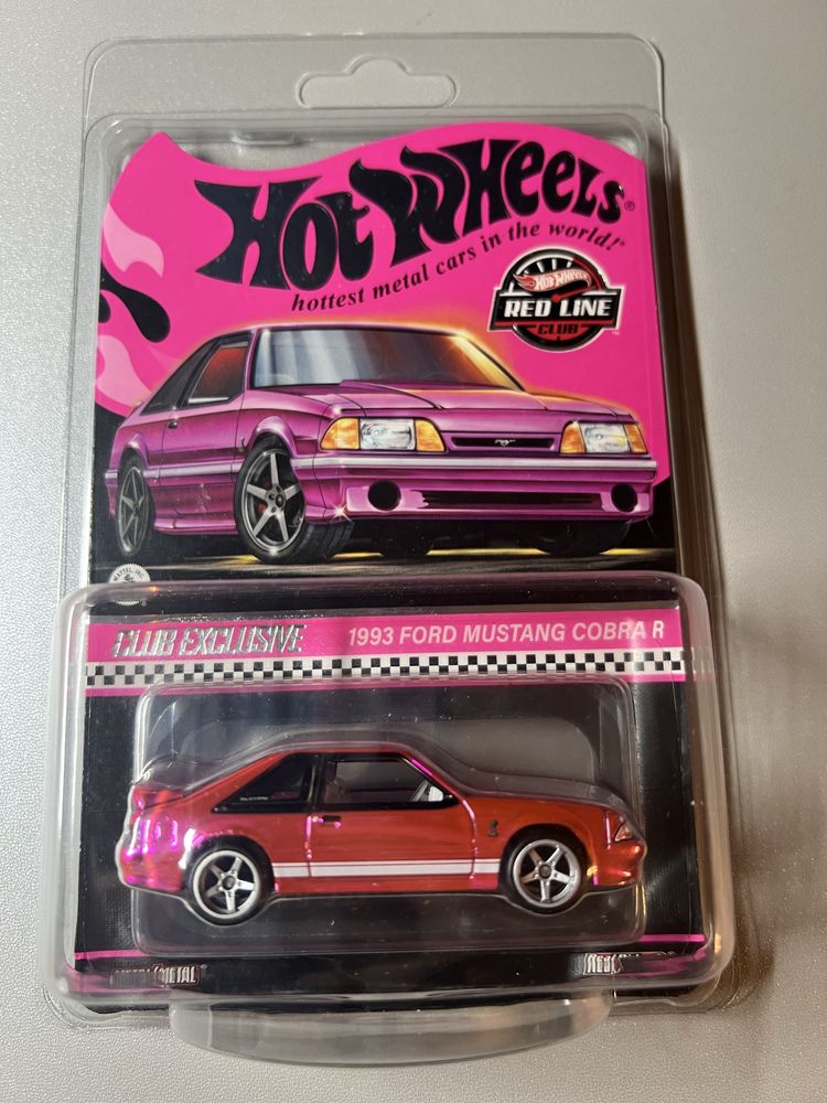 Hot Wheels RLC 1993 Ford Mustang Cobra R