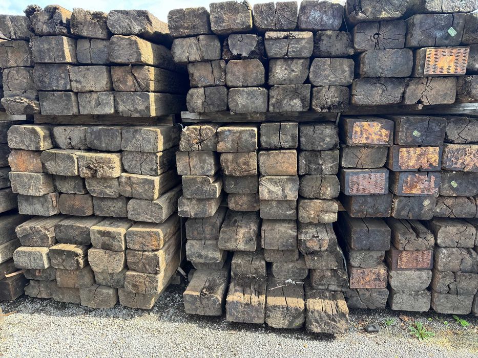 Podkłady ogrodowe, niekolejowe