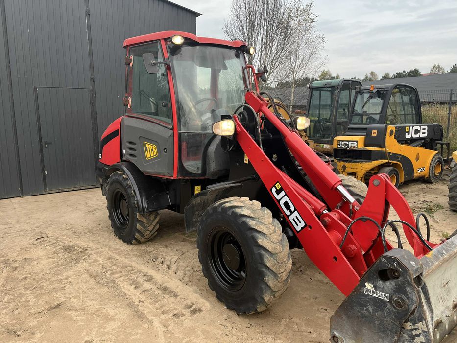 Ładowarka kołowa 5t JCB 406 B łyżka + widły Sprowadzona Volvo L25 L20