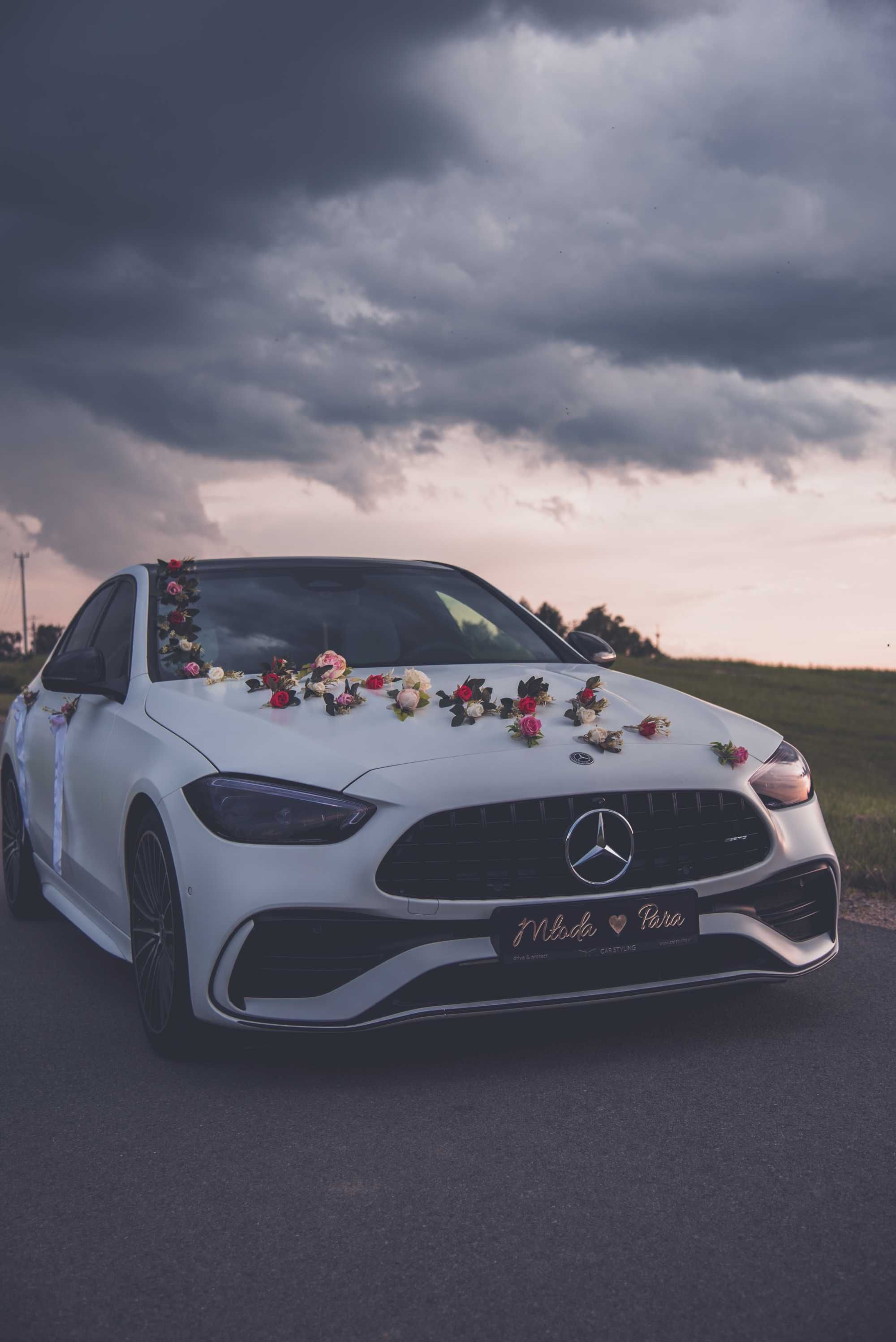 Auto do Ślubu Mercedes C klasa w206 AMG PIĘKNY Jedyny taki Klasa S