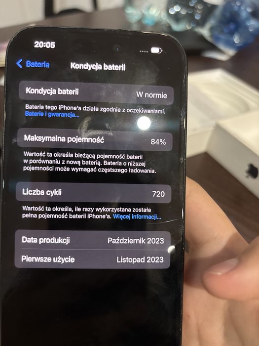 Iphone 15 stan idealny