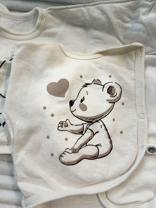 Одяг для немовля. Набір в пологовий для двійні.  розпашонка.