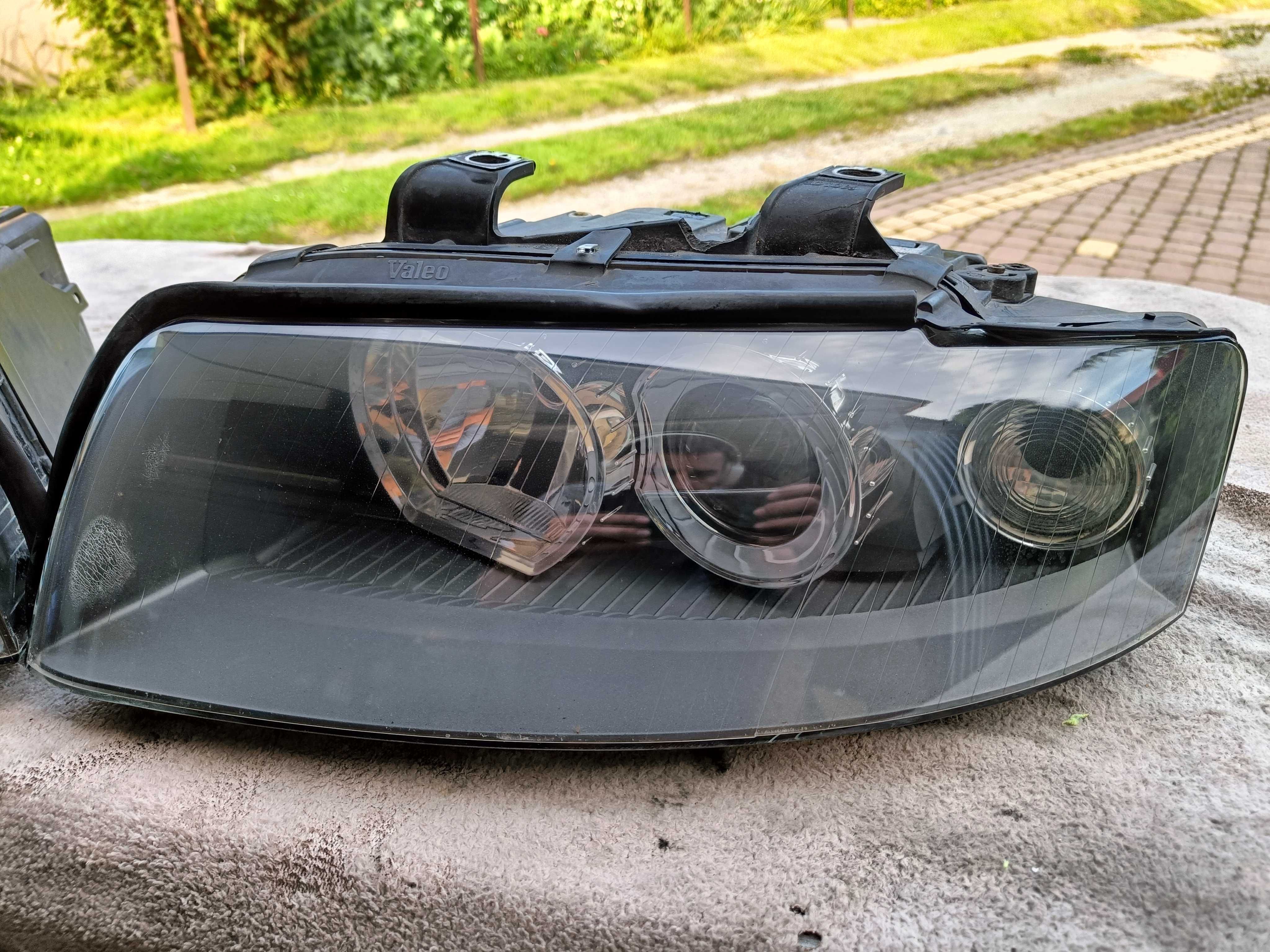 Lampy przednie Audi A4 B6 bixenon lampa lewa prawa reflektory komplet