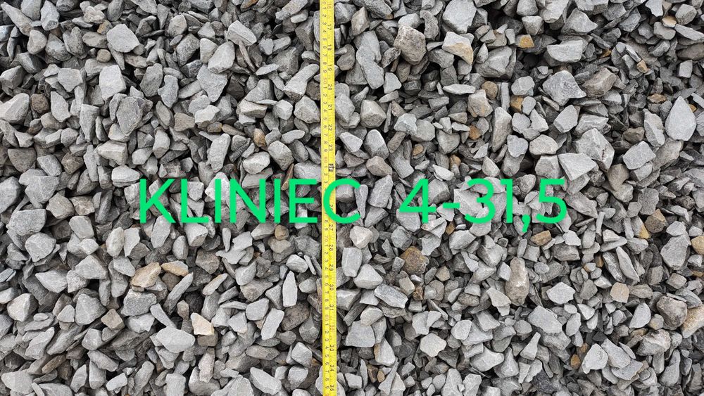Kliniec kruszywo tłuczeń pospółka żwir żwirek piasek