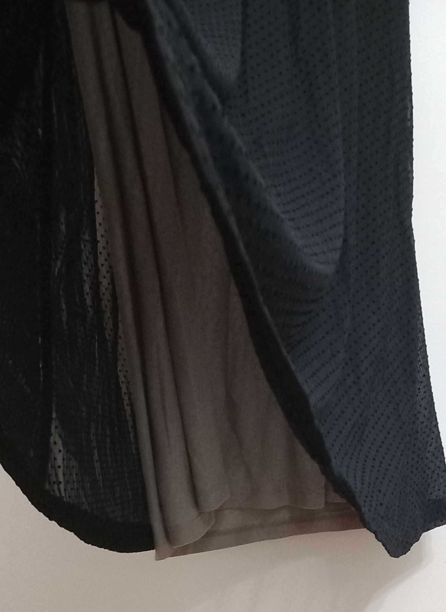 Vestido de tule preto