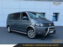 Volkswagen Transporter 2.0TDI 140KM Limited! 5osób Serwis Oryginał Piękny!! Gwarancja 15mieś!
