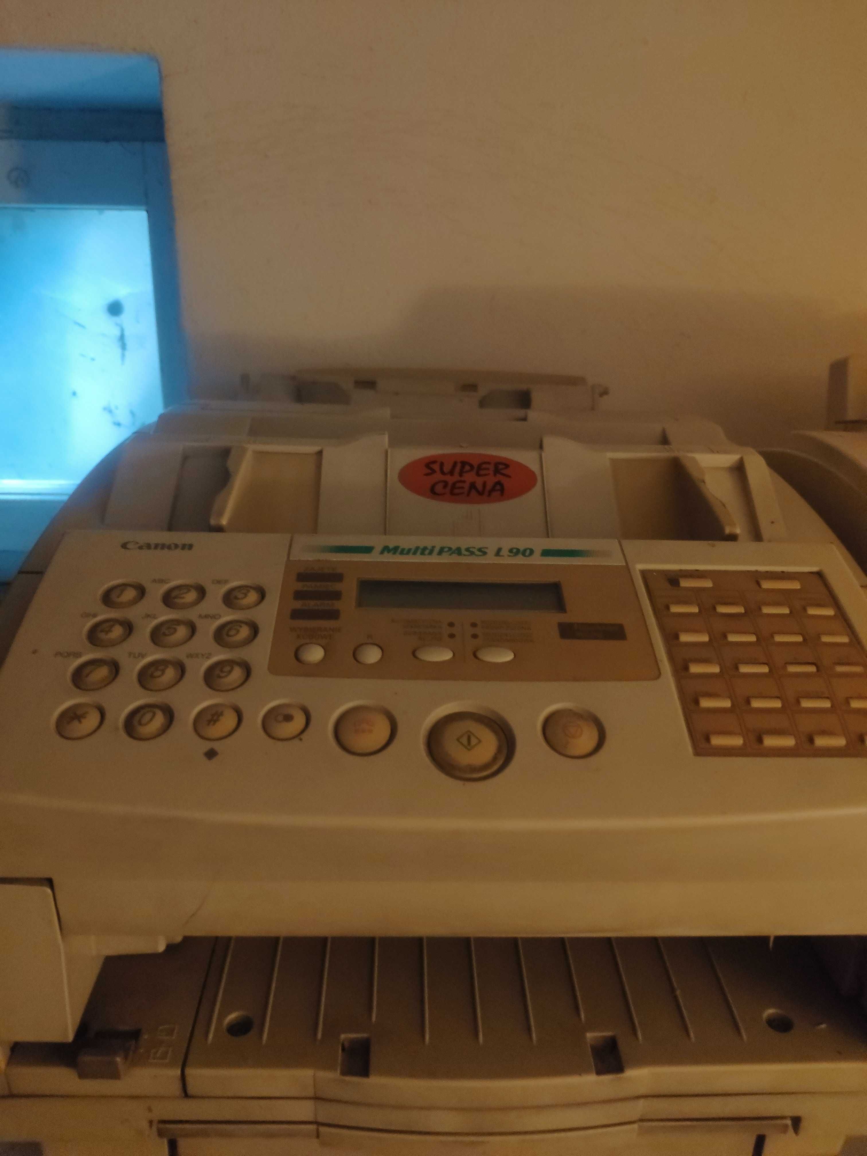Faks fax-L360, Multi PASS L90, KX-FL513 L800 L240 Canon, Panasonic