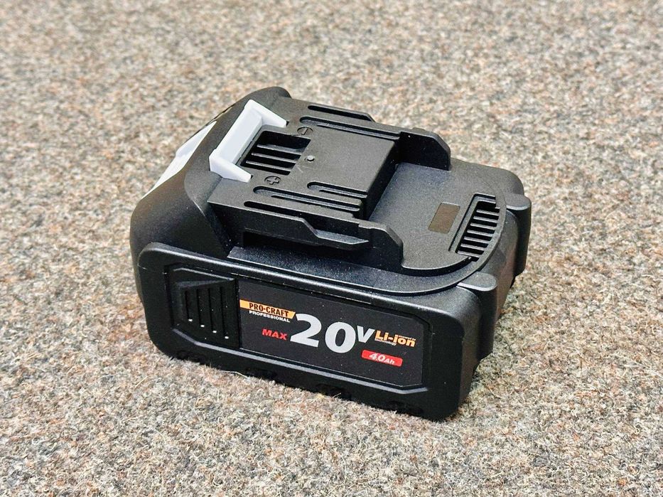 2 шт Акб (4.0 и 8.0Ah Procraft max) Быстрая зарядка + долго держат