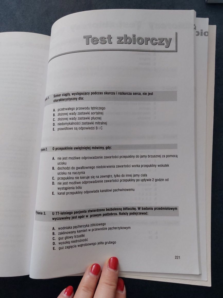 Przygotowanie do Państwowego Egzaminu Lekarskiego cz. 1