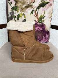 Botas bege novas