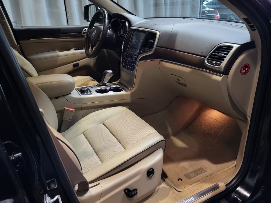 Jeep Grand Cherokee IV WK2 Lift 13r-20r Brązowa Brąz Konsola Poduszki Airbag Pasy Komplet Overland Oryginał