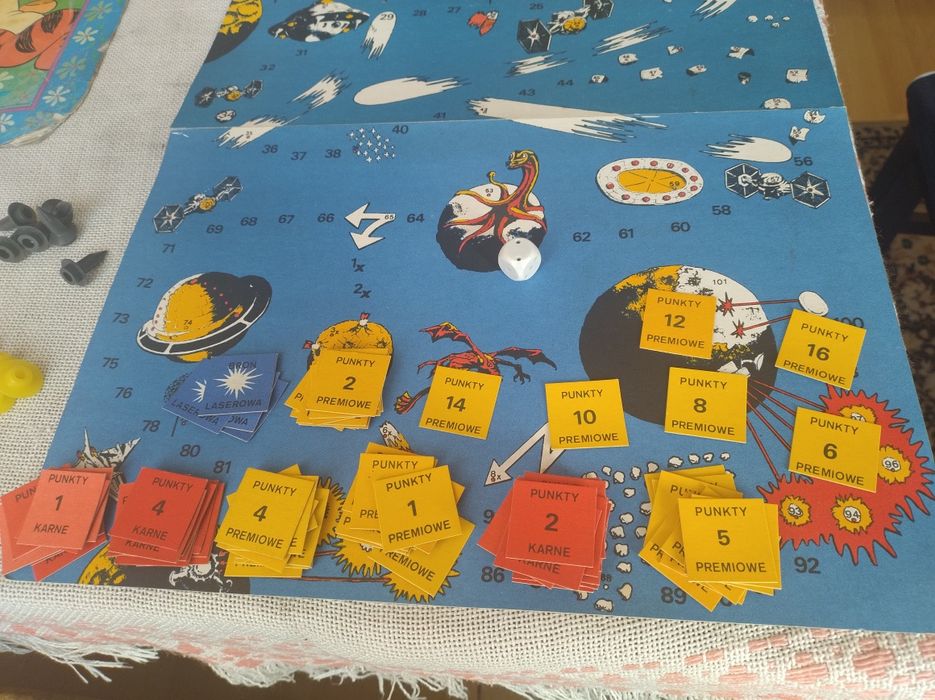 Gra planszowa PRL Orionus fantastyka