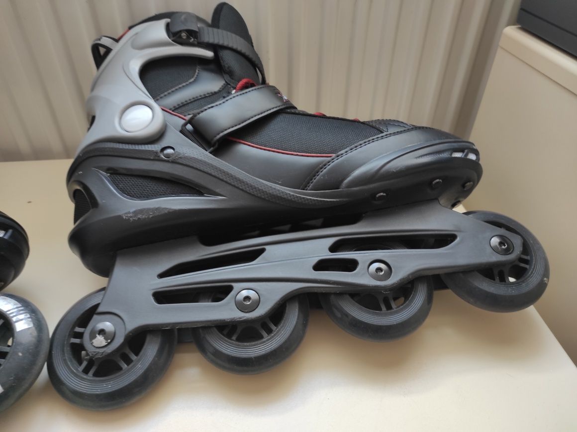 rolki męskie no fear inline fitness skates