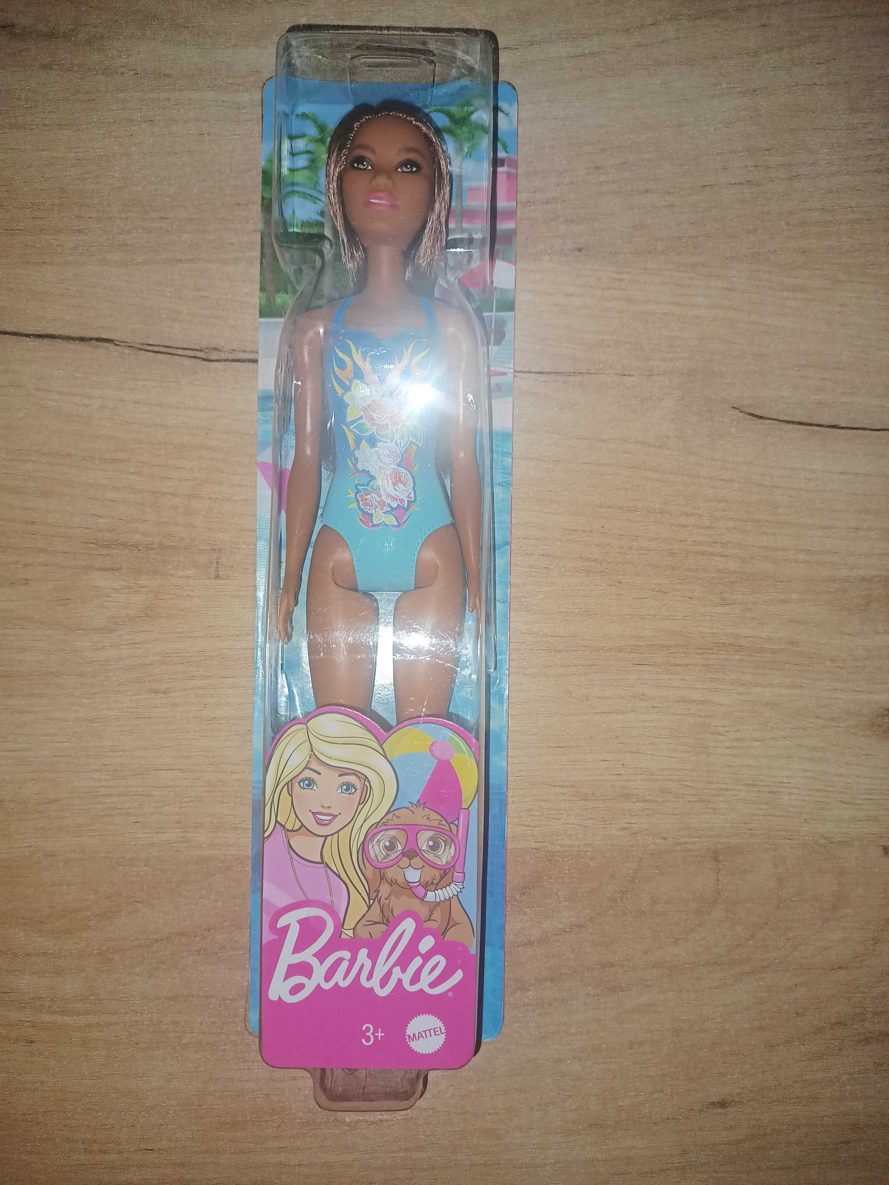 Nowa Lalka Barbie Mulatka w stroju kąpielowym