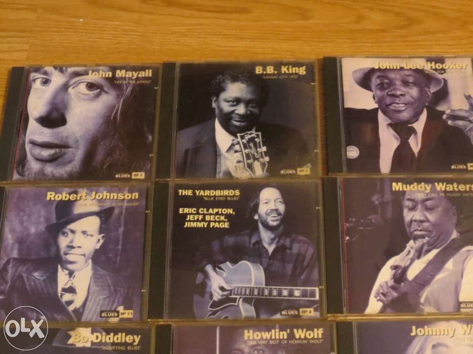 Colecção 14 cds de Blues