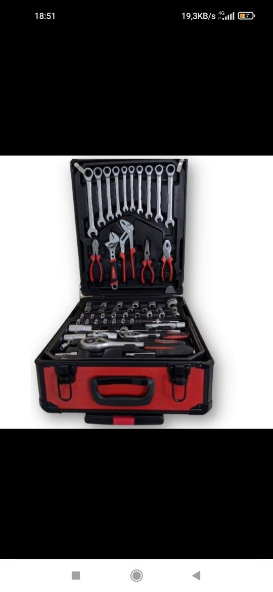 95€
Mala ferramentas. Profissional.
Ferramentas devidamente organizada