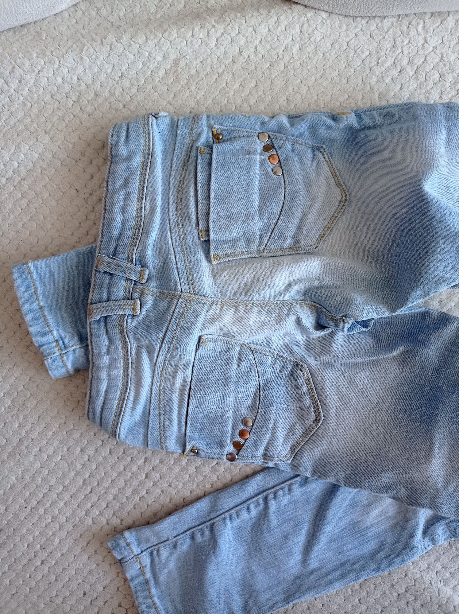 Spodnie jeansowe zara kids 110