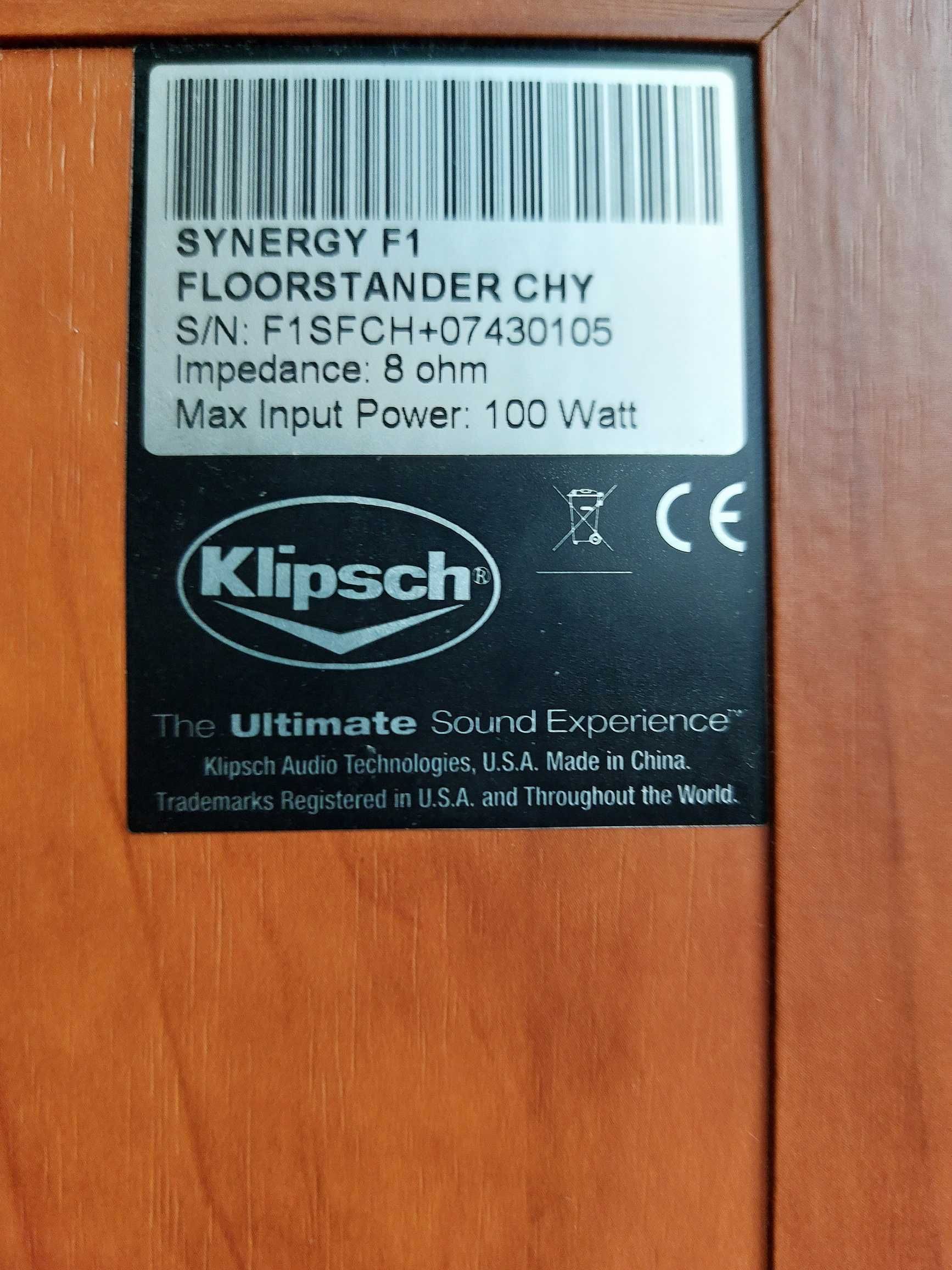 Kolumny głośnikowe Klipsch Synergy F1 - para