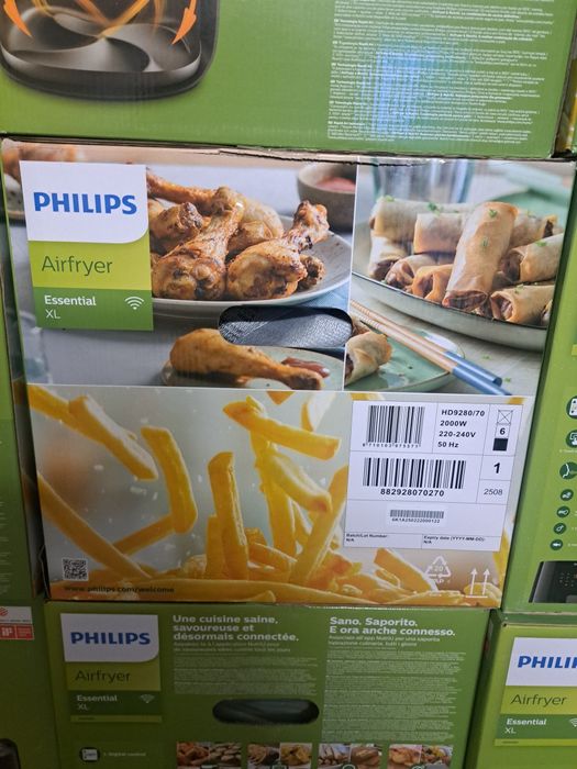 Мультипіч Аерогриль мультиварка PHILIPS HD9280/70 Essential Connected