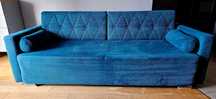 Sofa rozkładana z pufą / Sofa z funkcją spania