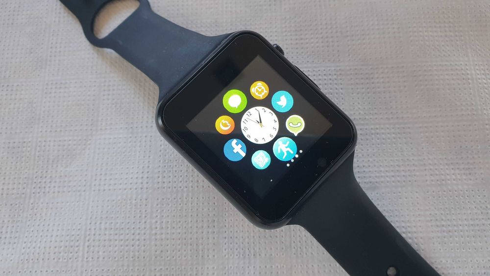 Relógio Smartwatch Com Slot Cartão SIM - NOVO