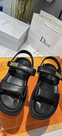 Sandały Skórzane Dior