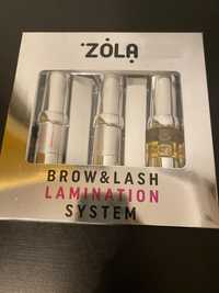 Zestaw do laminacji brwi i rzęs ZOLA Brow&Lash Lamination System