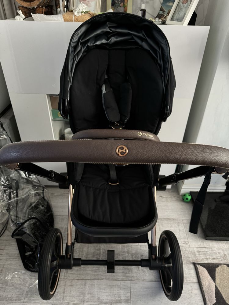Cybex priam 4.0 rose  gold 3w1 cloud z