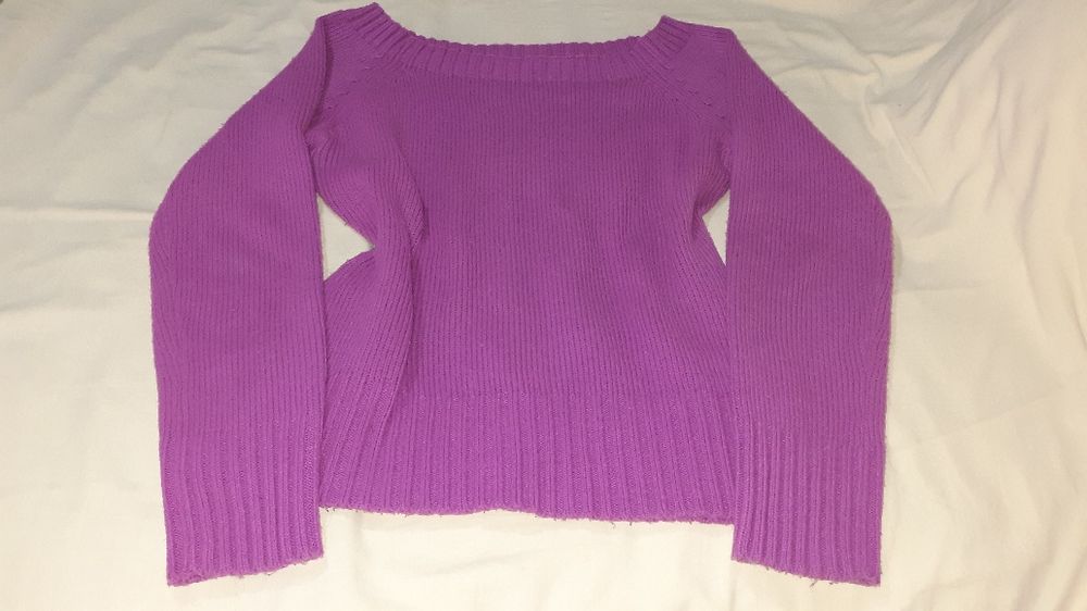 camisola de lã com decote à barco, casa de n/ fumadores