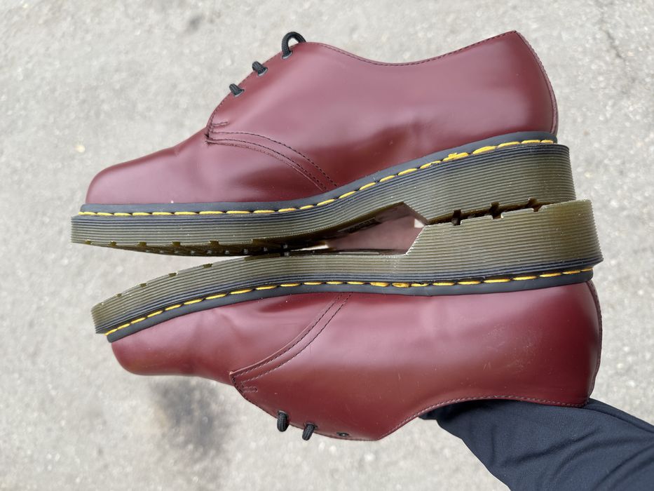 Dr Martens туфли кожаные оригинал 41.5 размер полуботинки мартинс
