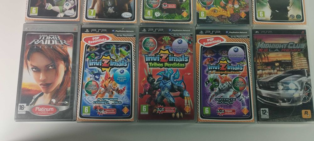 Lote 27 Jogos PSP Playstation Portable