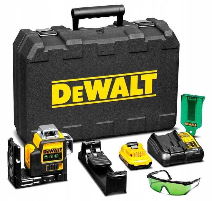 Dewalt DCE089D1G laser krzyżowy 360 zielony