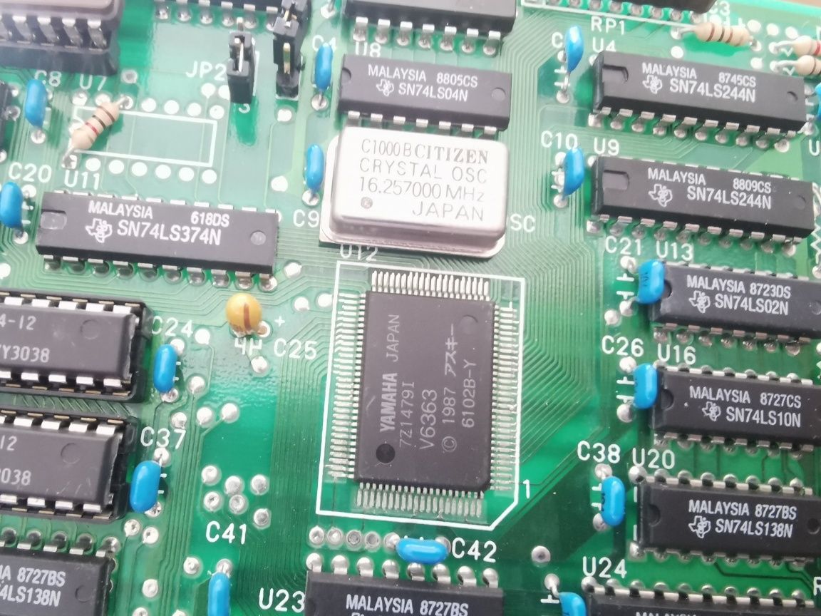 Placa gráfica PC XT MDA/CGA/Hércules 8bits