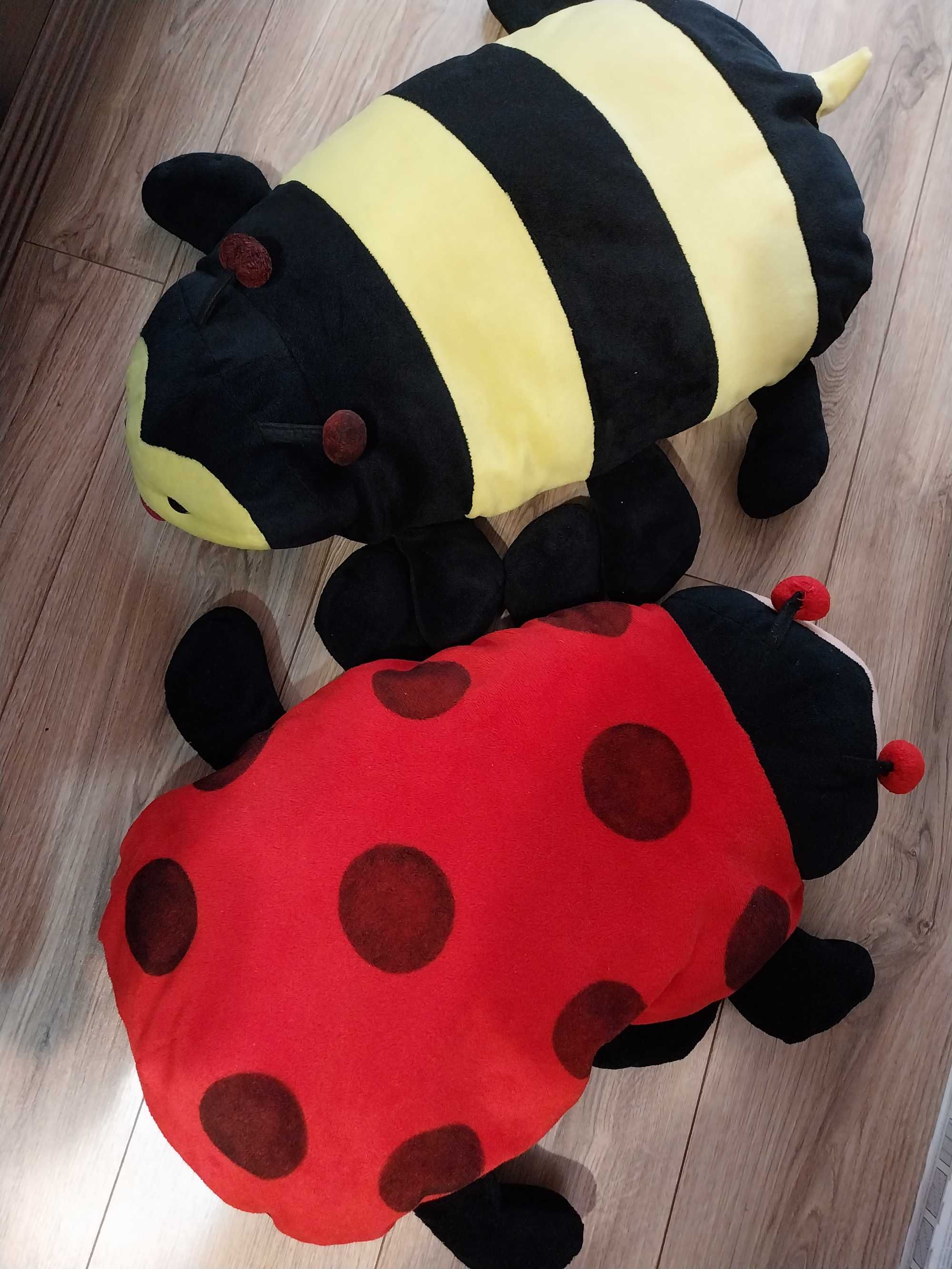 biedronka i pszczoła do siedzenia dla dziecka komplet