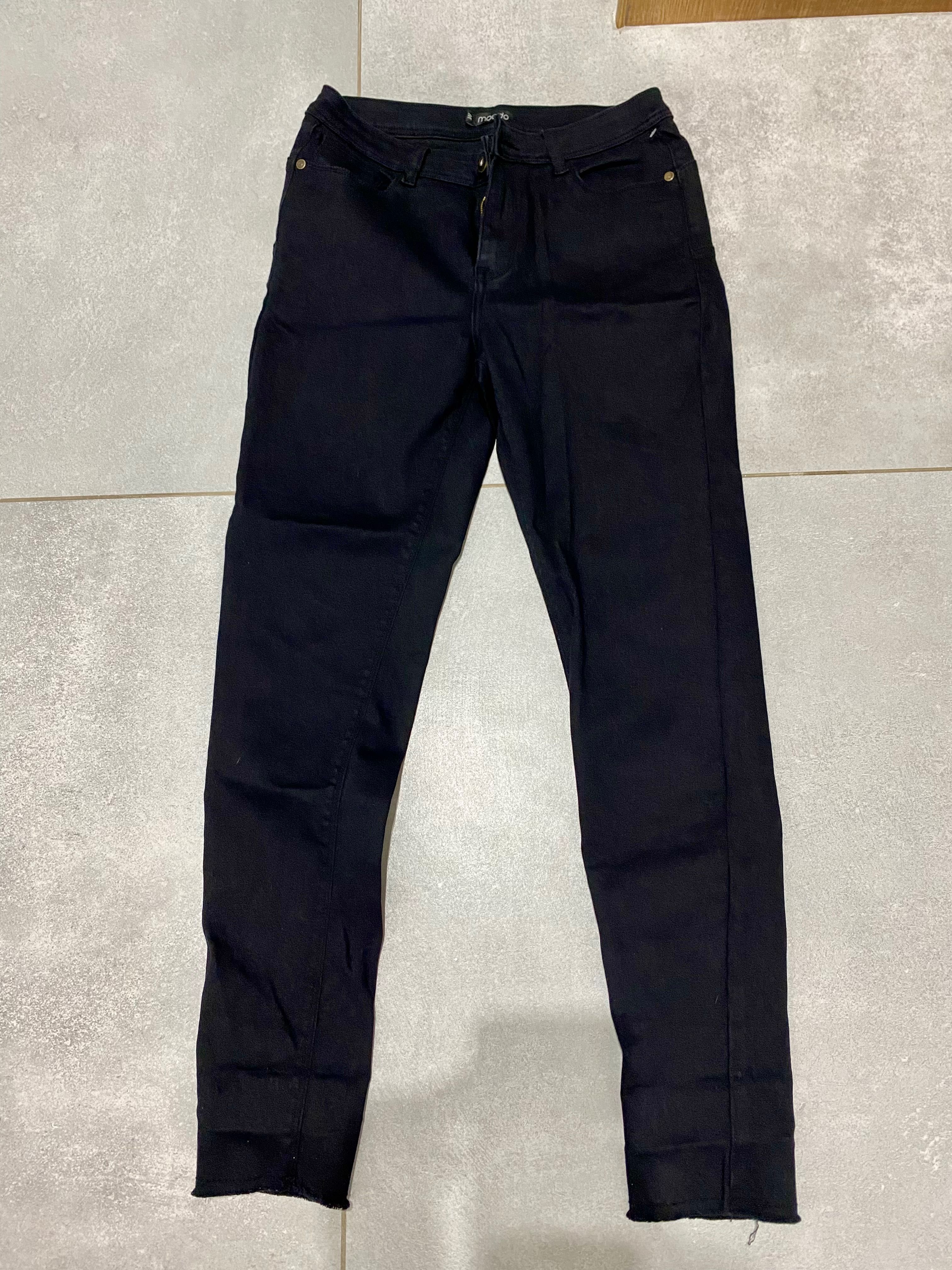Klasyczne czarne jeansy Mood M 38