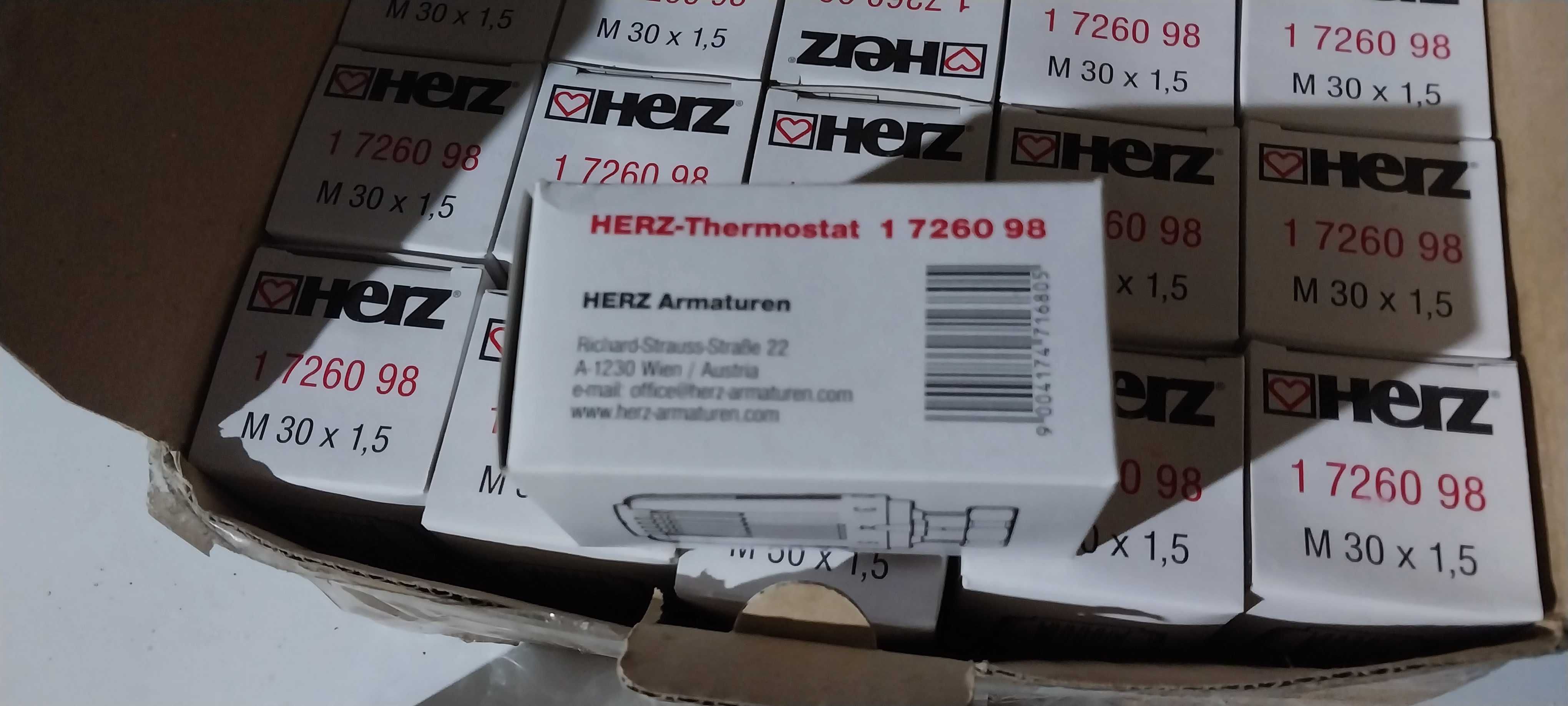 Термостатична головка Herz-H М30х1,5 1726098 діапазон 6-28 °С