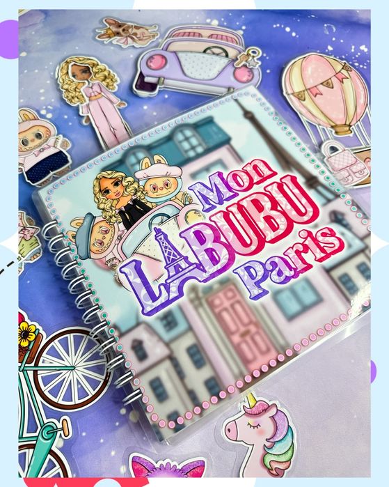 Książka na rzepy Labubu, Toca Boca, Avatar i inne. Lamibook