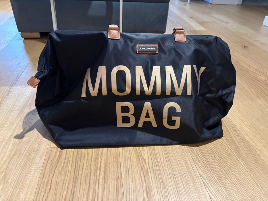 Torba "Mommy Bag" czarno/złota