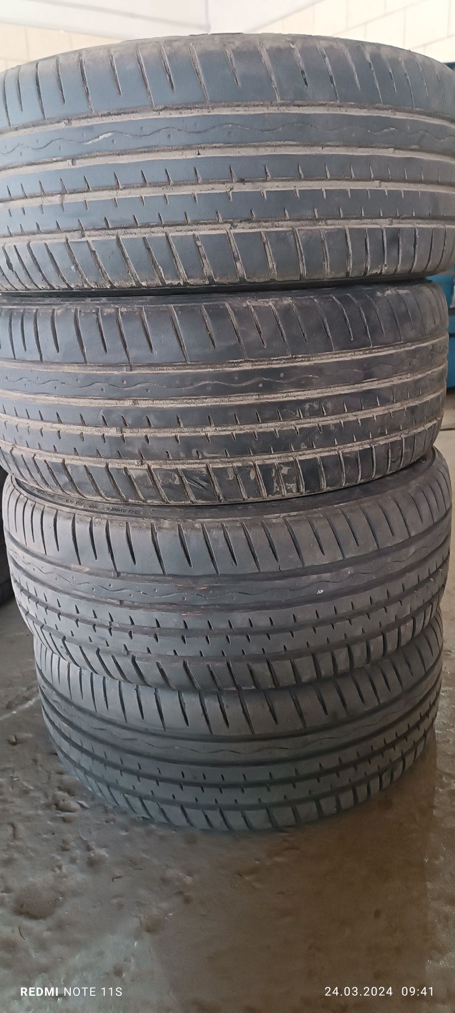 Продам 4 колеса літо 195/50 r15 HANKOOK korea 
М.Сміла.
Тільки самовив