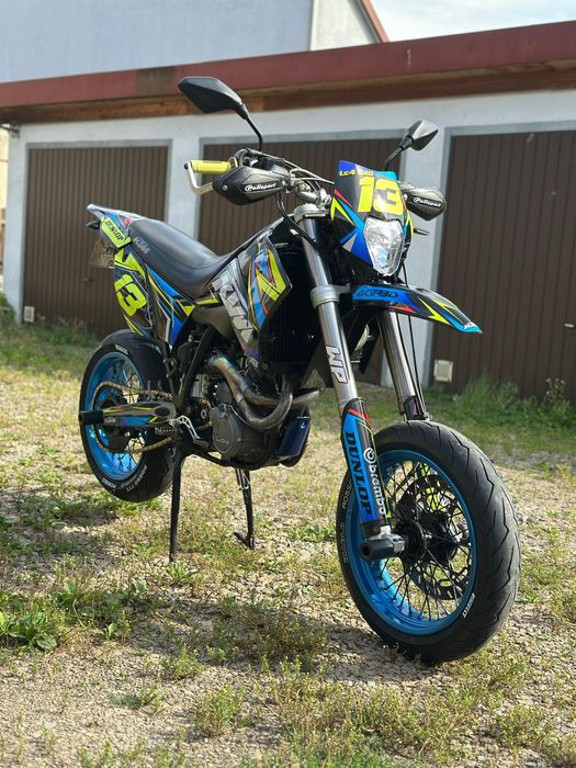 KTM lc4 640 supermoto enduro dwa komplety kół