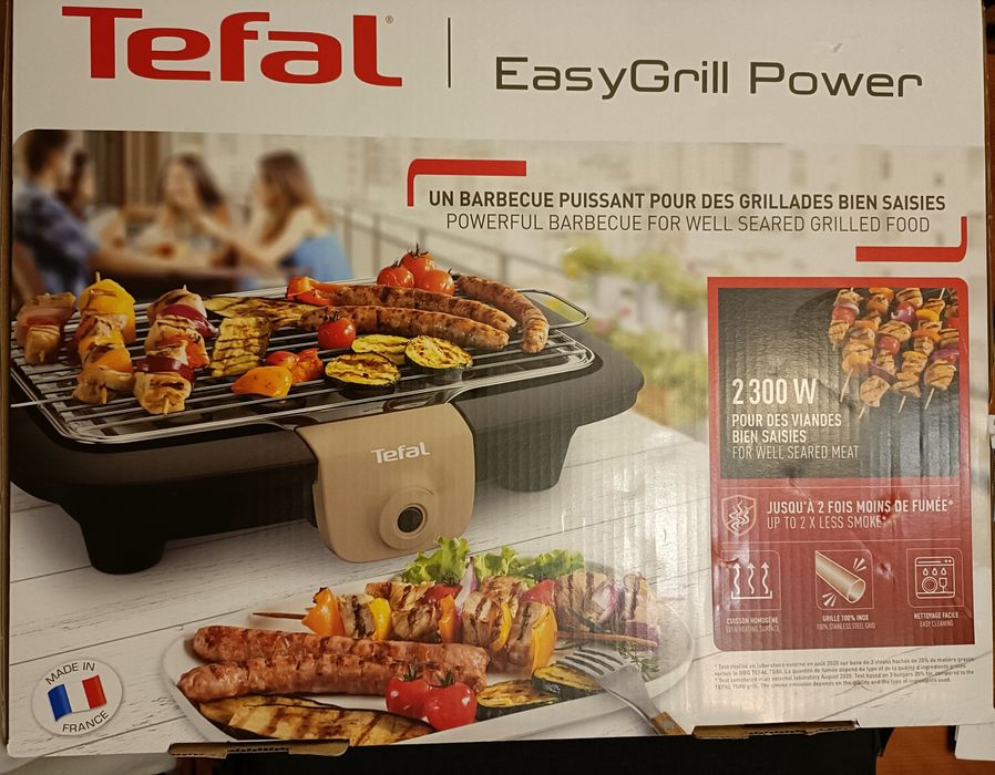 TEFAL Grelhador elétrico 2300W - NOVO