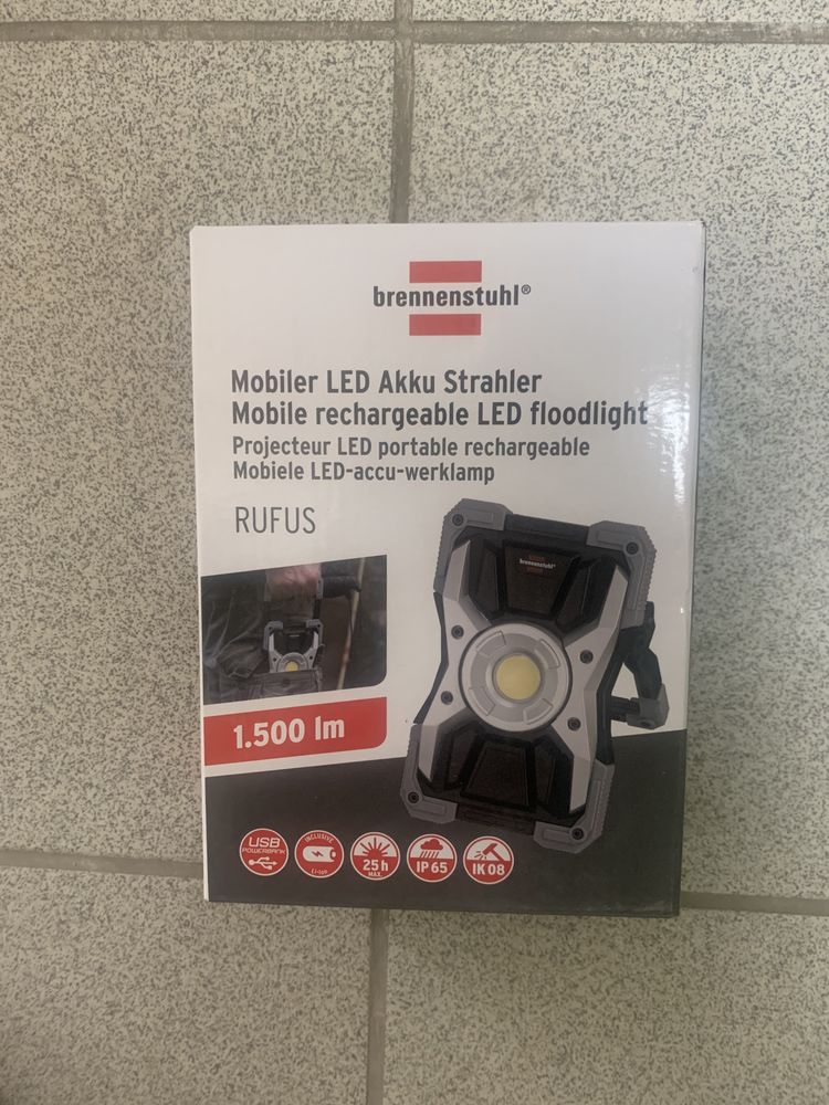 Прожектор Brennenstuhl RUFUS 1500 Lm,15W, (1173100100)