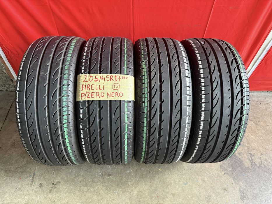 Pneus 205/45/17 Pirelli Todos Iguais Impecaveis