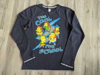 Лонгслів the Simpsons 158см 164см реглан футболка з рукавом Сімпсони